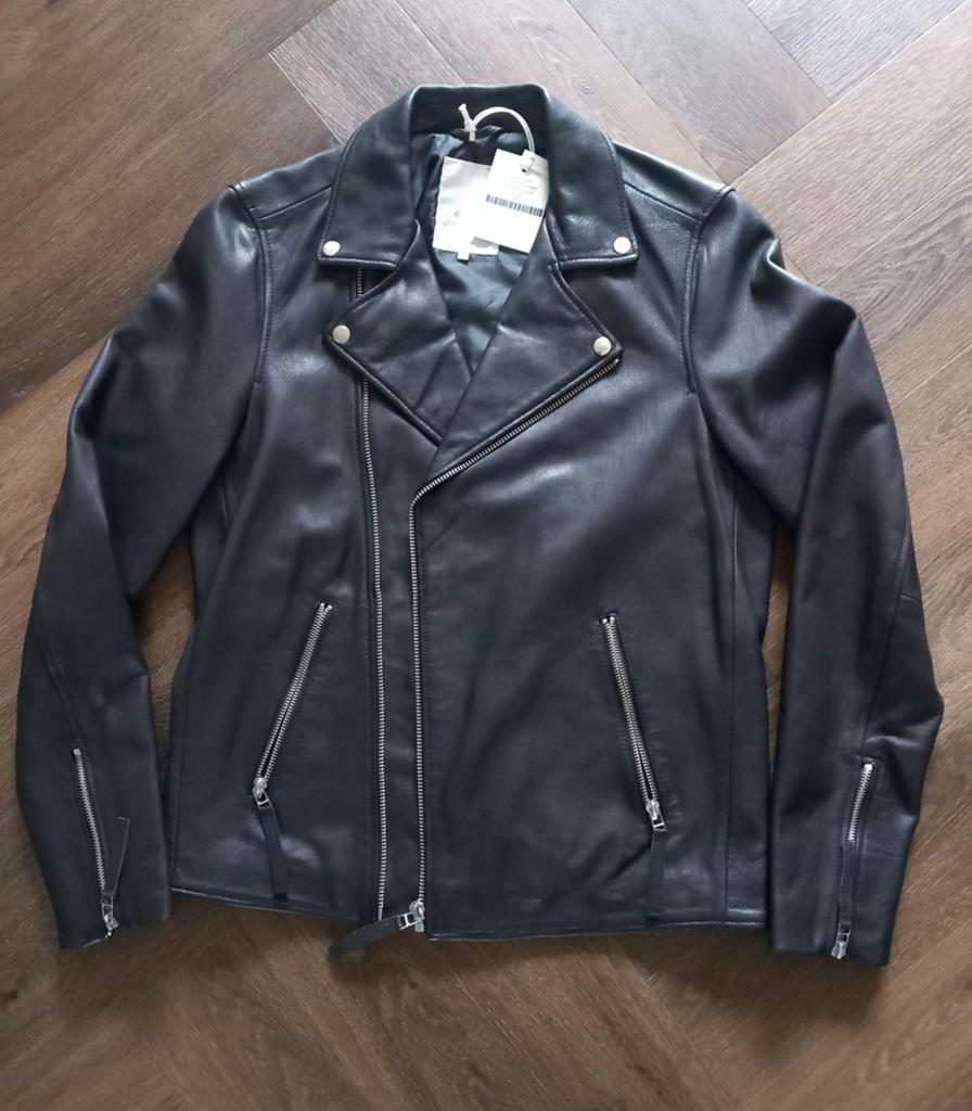 Goosecraft leren jas zwart, Zwart, Goosecraft, Nieuw, Verzenden