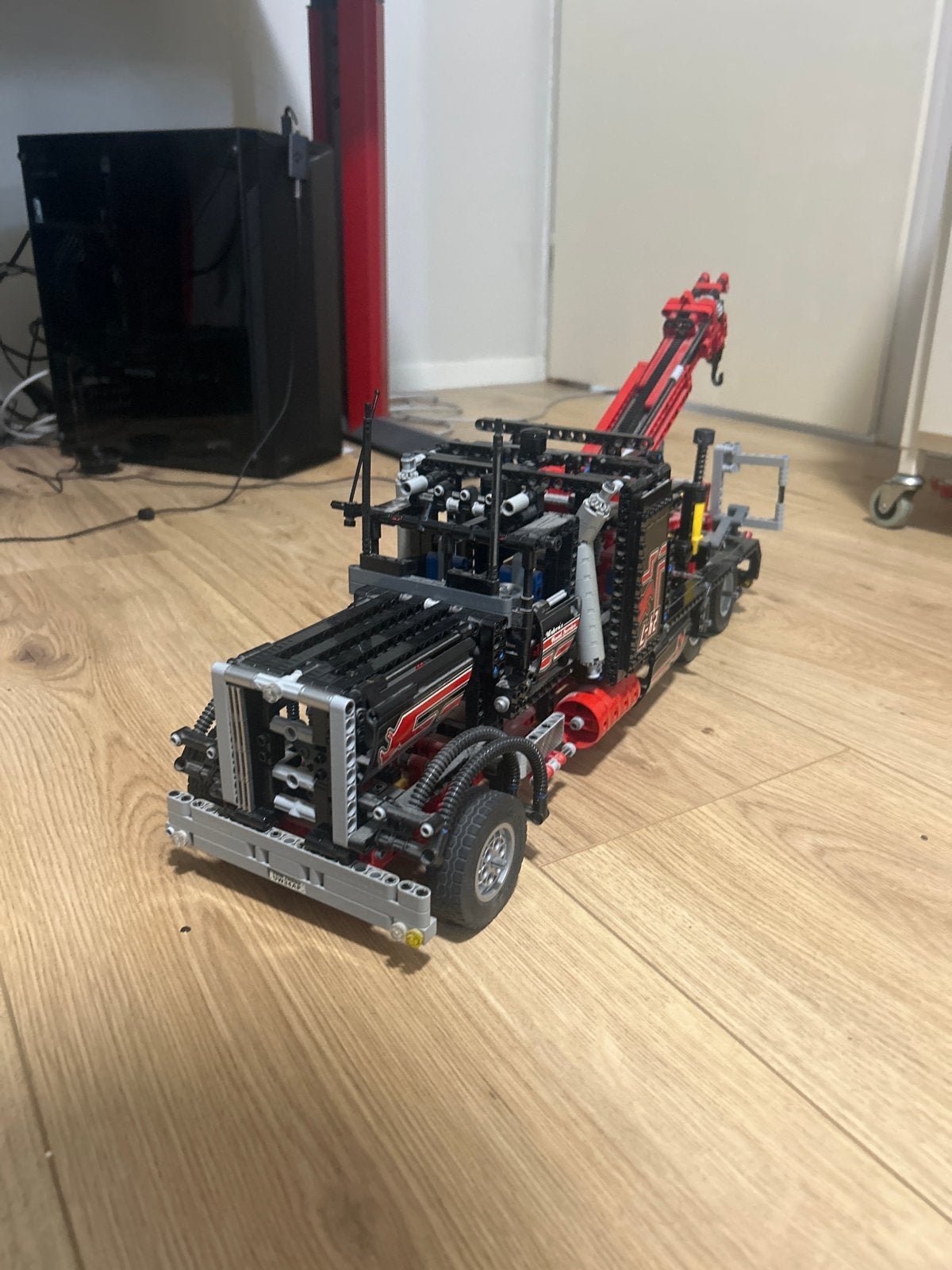 Lego Technic 8285 Sleepwagen - Compleet en Werkend, Gebruikt, Lego, Ophalen of Verzenden, Complete set