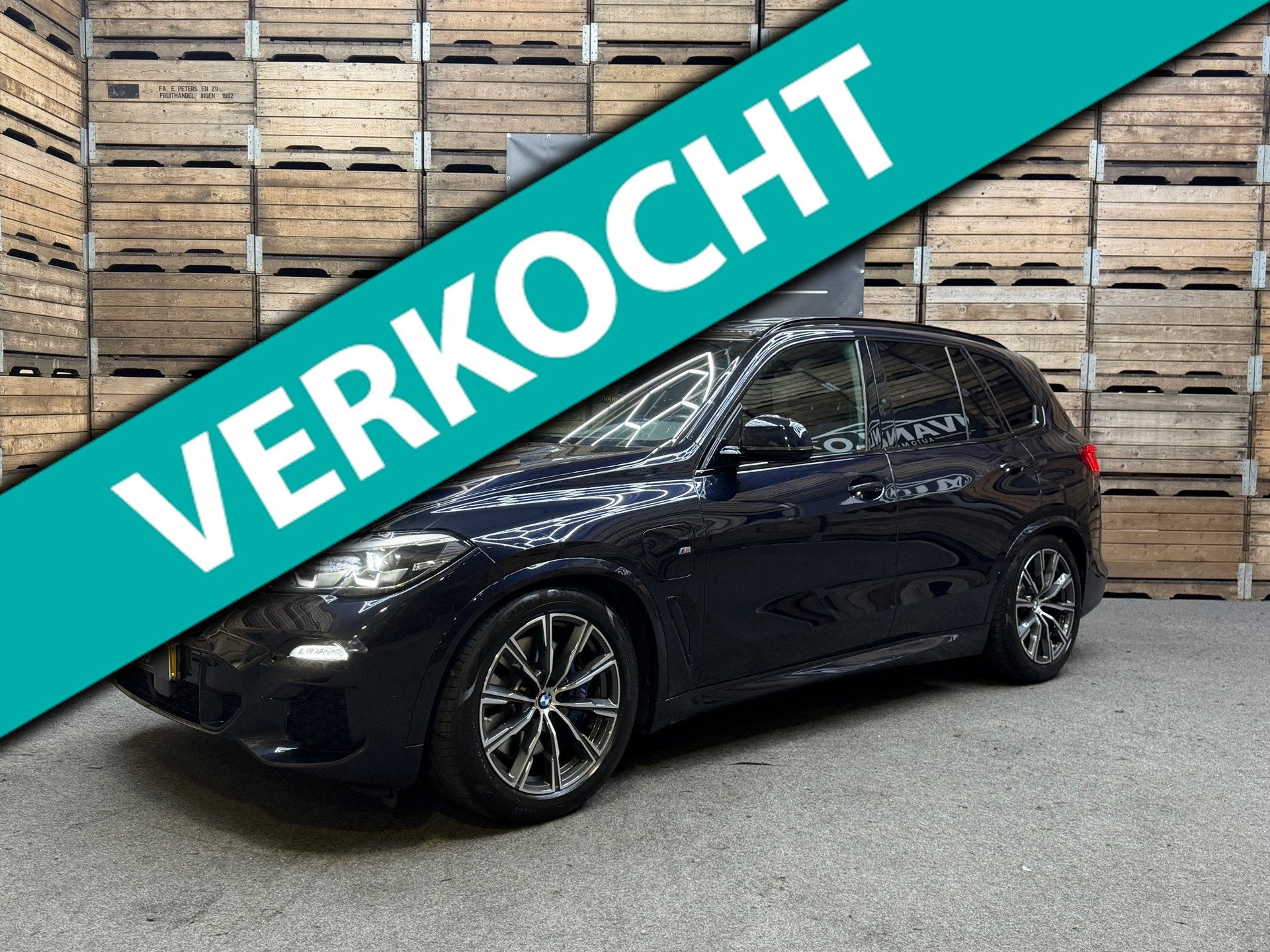 BMW X5 XDrive45e High Executive, Pano, 20"LM, Adptieve Cruis, Auto's, Dealer onderhouden, Gebruikt, Blauw, Adaptive Cruise Control