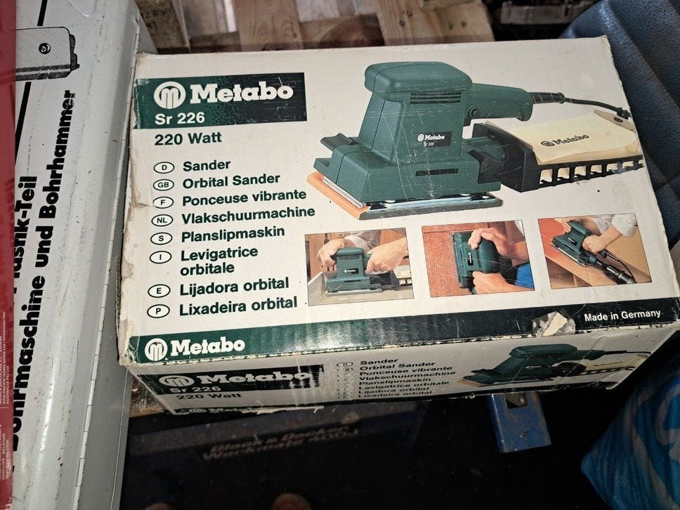 Metabo SR 226 Vlakschuurmachine - 220 Watt, Ophalen of Verzenden