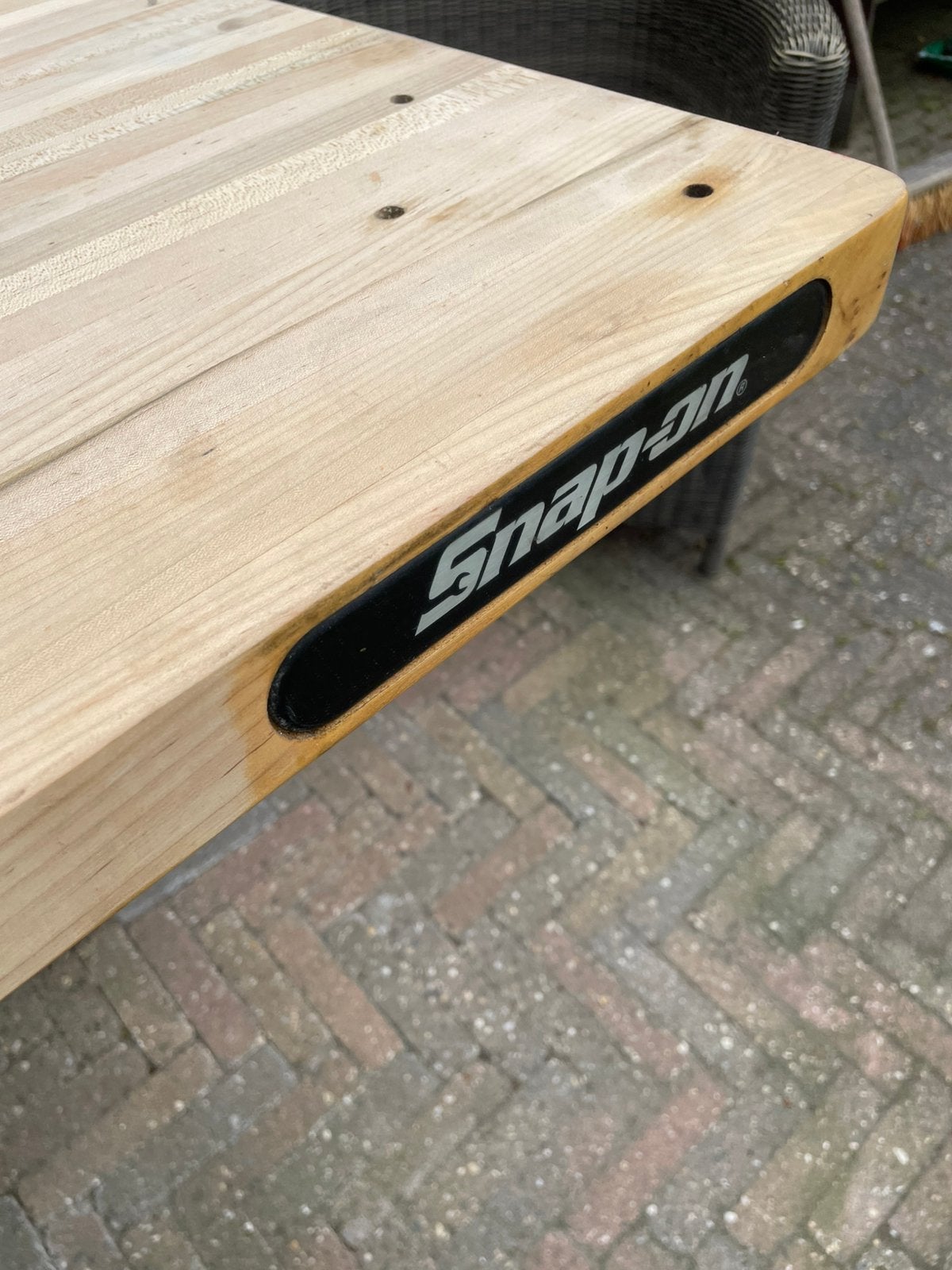 SNAP ON werkblad, Ophalen, Gebruikt