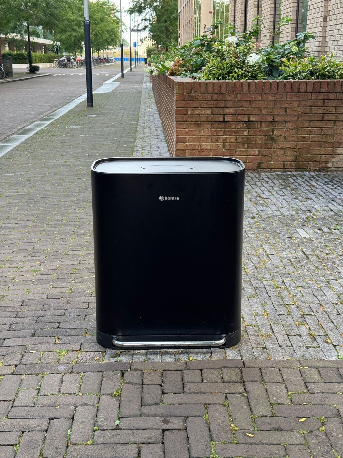 Homra Rockx prullenbak, Huis en Inrichting, Woonaccessoires | Prullenbakken, 40 liter of meer, Ophalen, Zo goed als nieuw, Kunststof