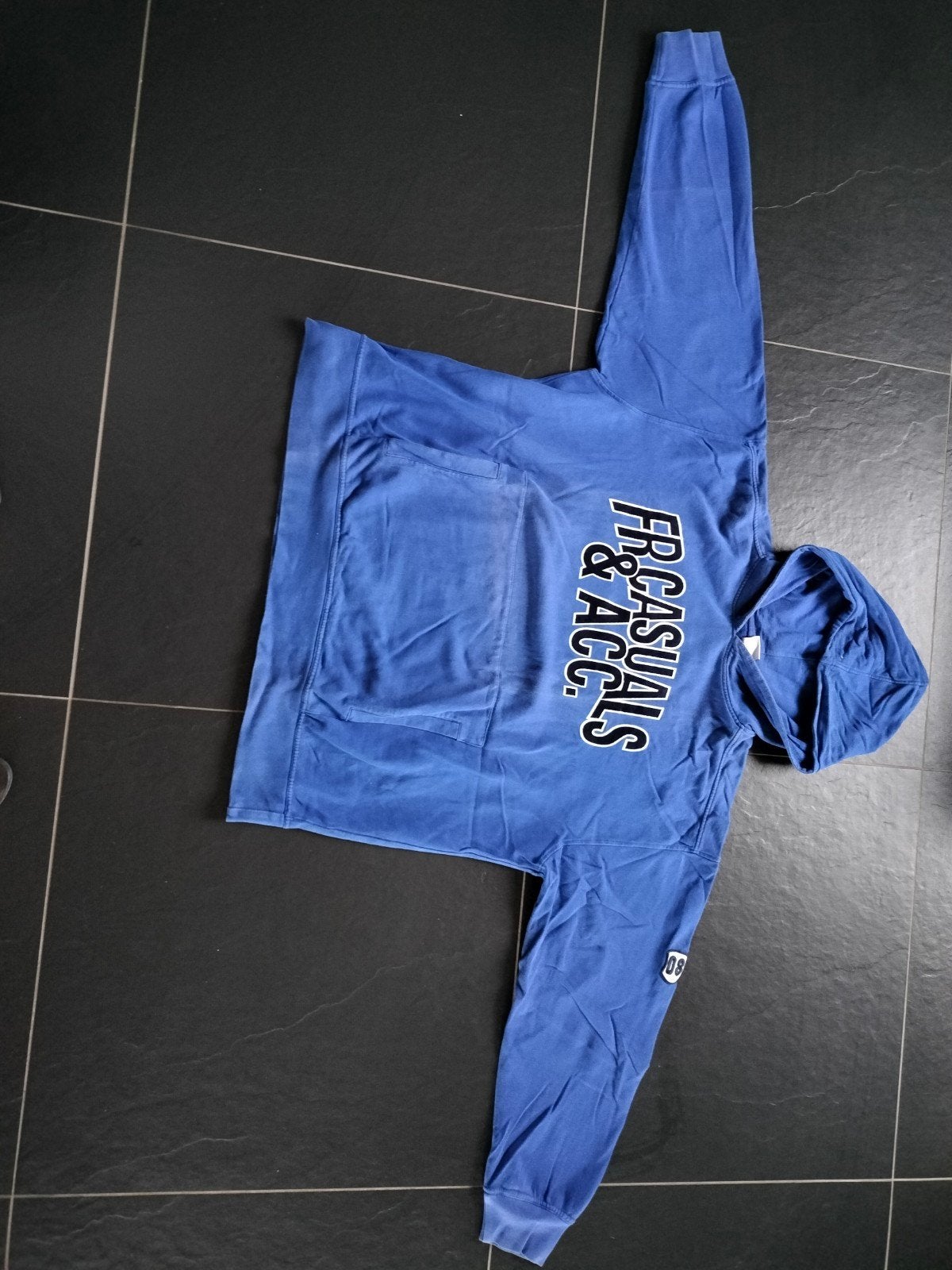 Casuals hoodie XXL blauw-FR 1908 Feyenoord vintage, Kleding | Heren, Truien en Vesten, Ophalen of Verzenden, Overige maten, Blauw