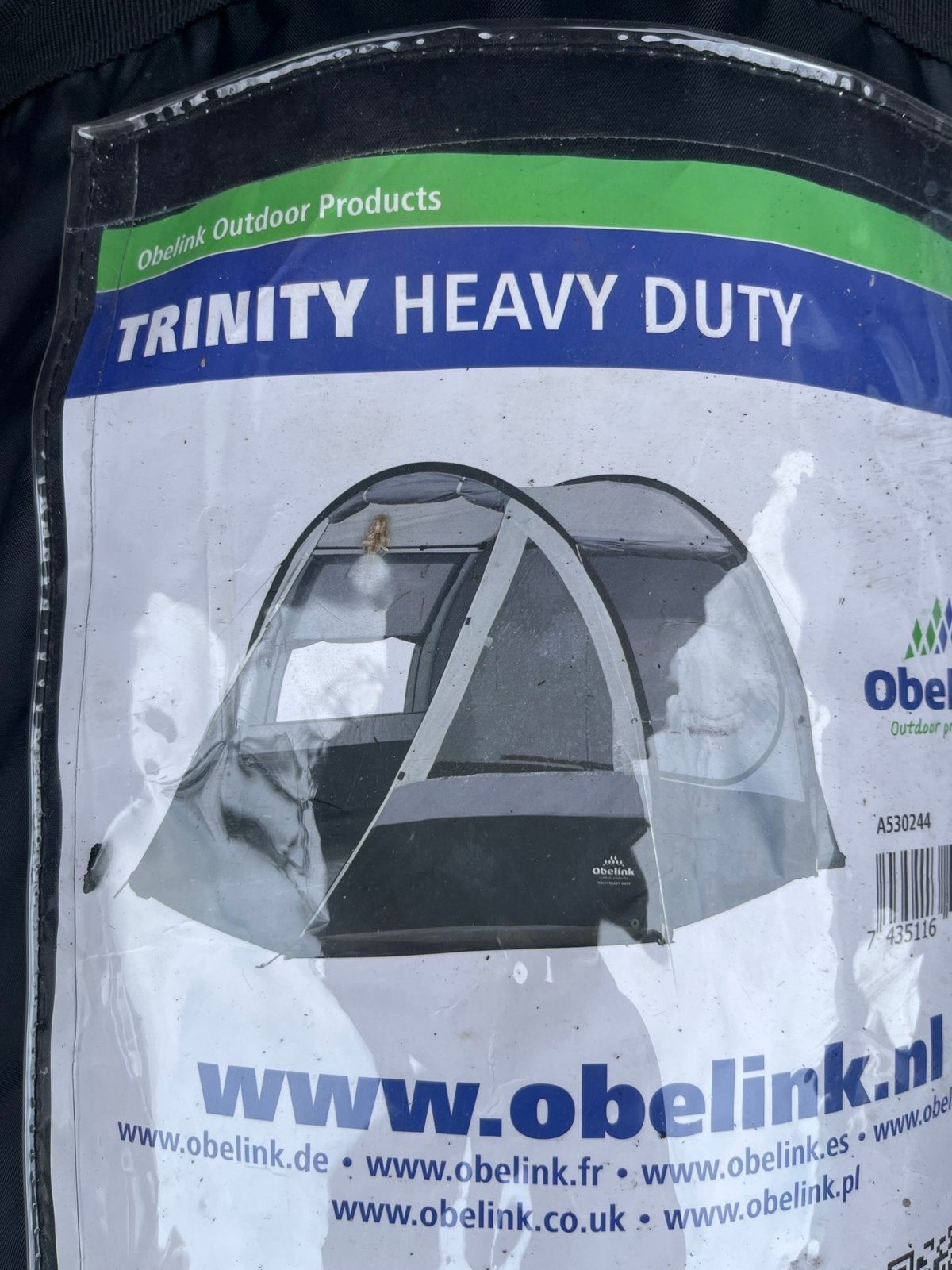 Trinity Heavy Duty tent - Obelink bus tent VW, Ophalen, Zo goed als nieuw, Tot en met 4