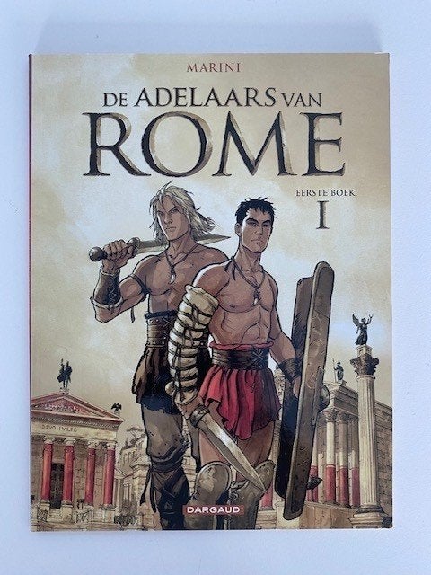 Adelaars van Rome, SC, Marini, Boeken, Stripboeken, Eén stripboek, Ophalen of Verzenden, Zo goed als nieuw