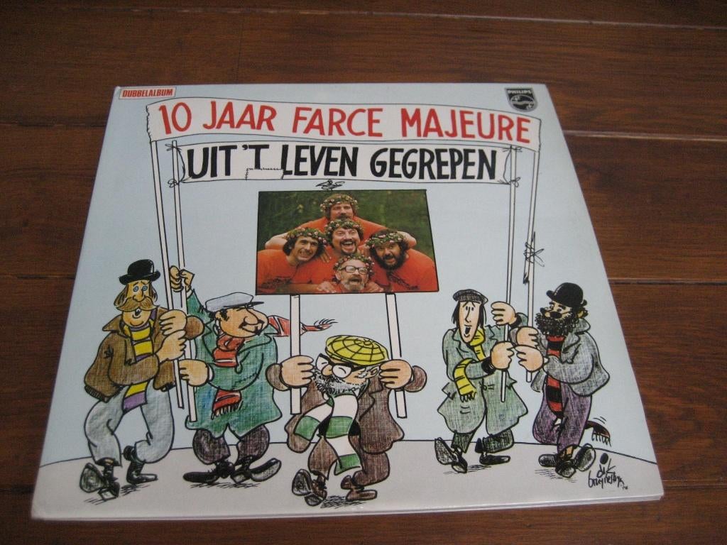 10 jaar farce majeure, Ophalen of Verzenden, 1970 - 1979, Zo goed als nieuw, 12 inch