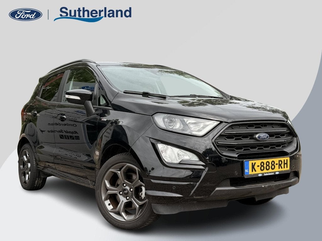Ford EcoSport 1.0 EcoBoost ST-Line Black 125pk Achteruitrijc, Auto's, Ford, Voorwielaandrijving, 125 pk, Gebruikt, Euro 6