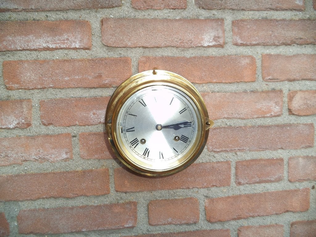Scheeps  klok met bel., Ophalen of Verzenden