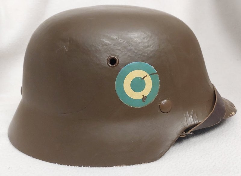 Argentijnse M35 helm, Ophalen of Verzenden, Landmacht, Amerika, Helm of Baret
