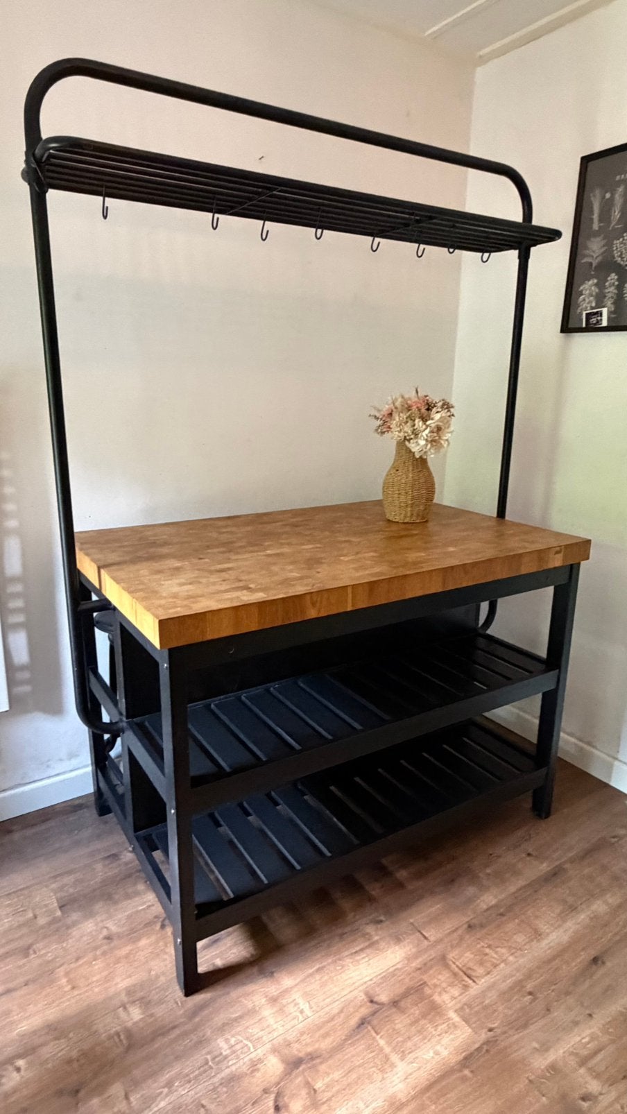 Keukeneiland van IKEA, Huis en Inrichting, Ophalen, Hout, IKEA, Keukentrolley