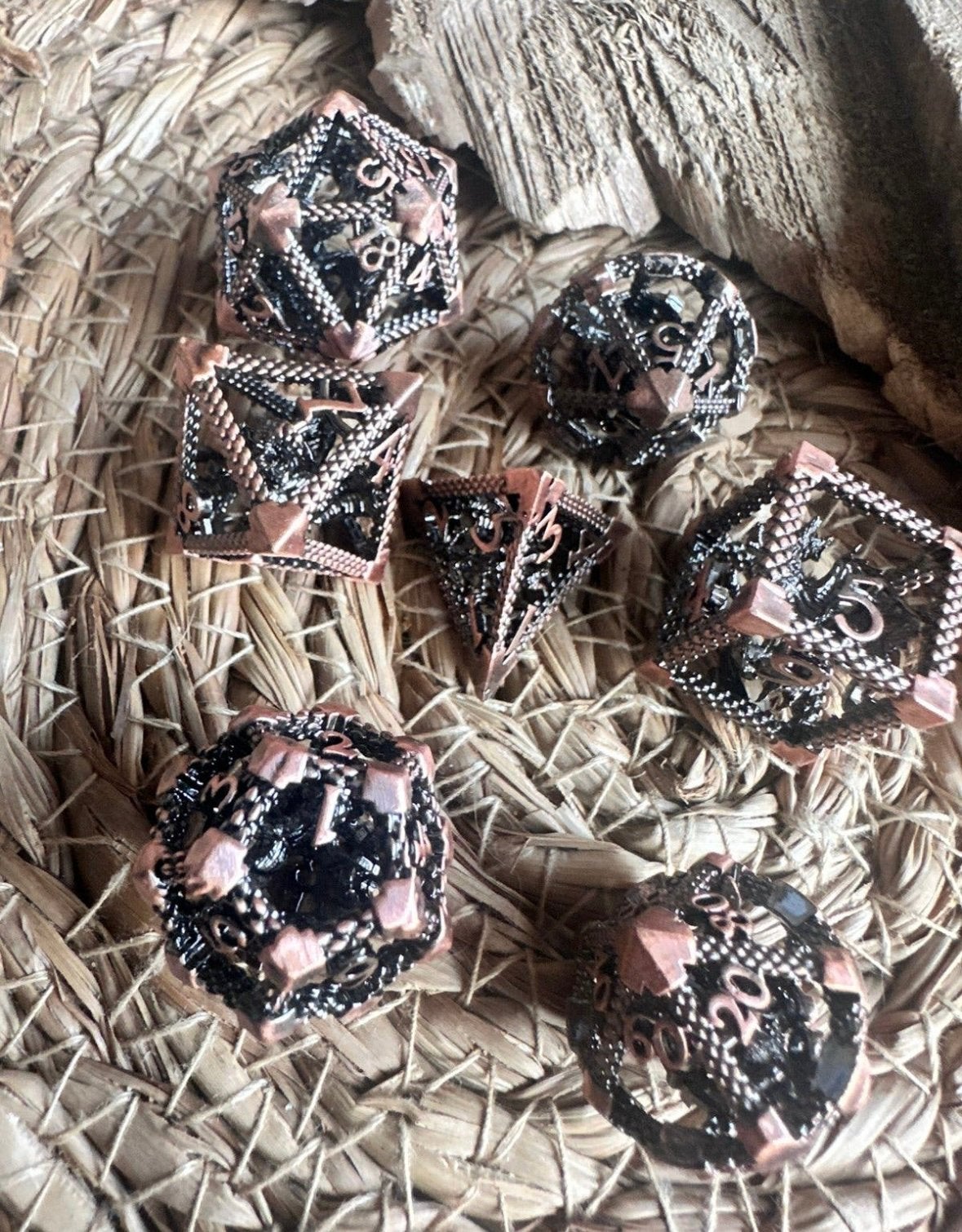 DND dice / Metal gear / DND / RPG / Dragons / Dobbelstenen, Hobby en Vrije tijd, Ophalen of Verzenden, Nieuw, Overige soorten