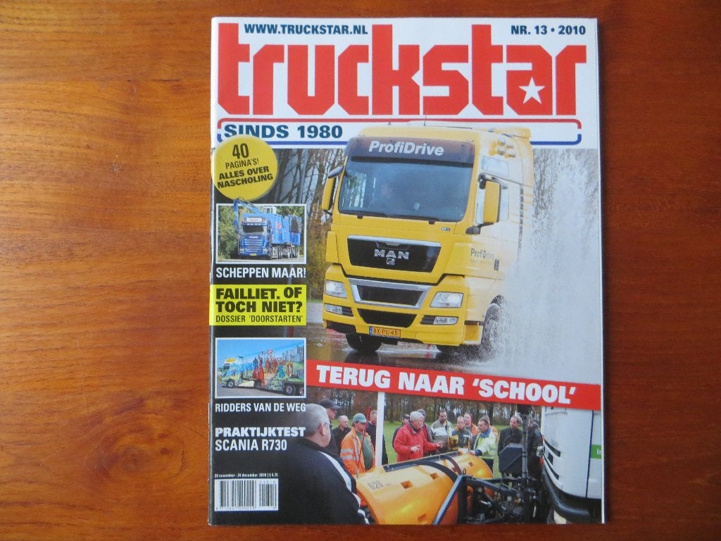Truckstar nr. 13 2010, Boeken, Auto's | Folders en Tijdschriften, Ophalen of Verzenden, Nieuw, Algemeen