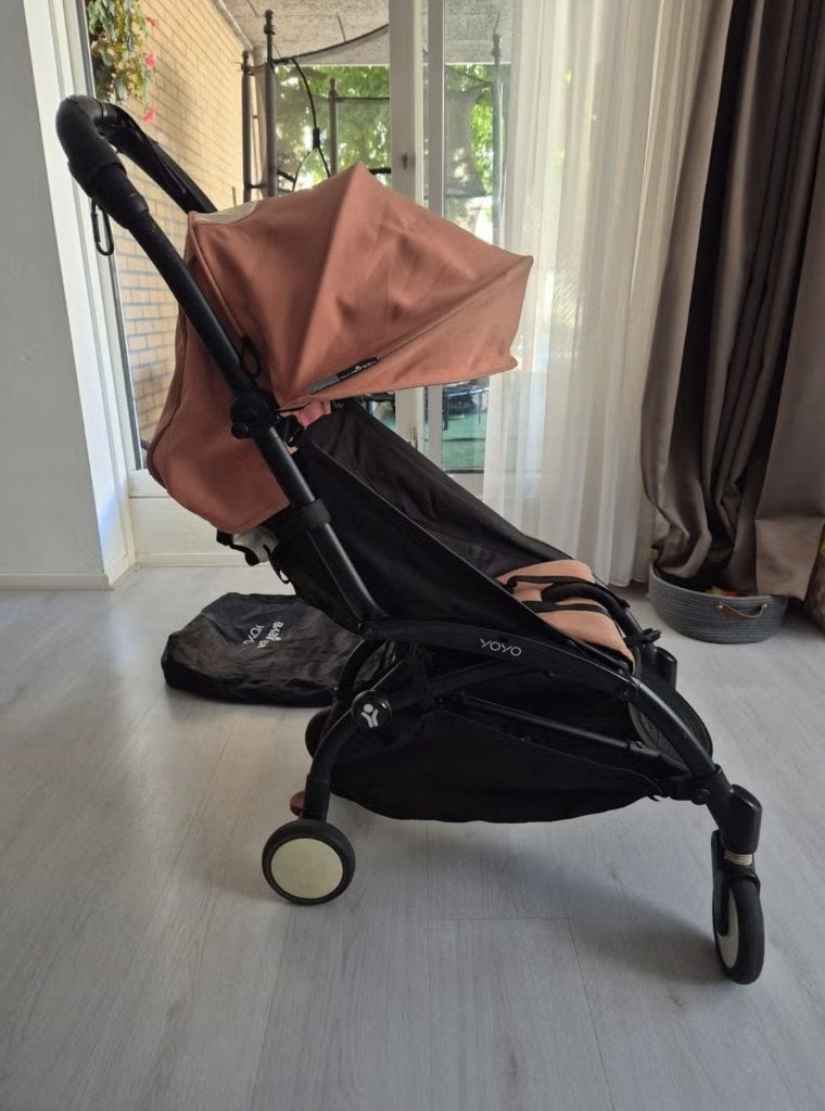 Roze Babyzen Yoyo 2 Kinderwagen, Ophalen, Gebruikt, Kinderwagen, Overige merken