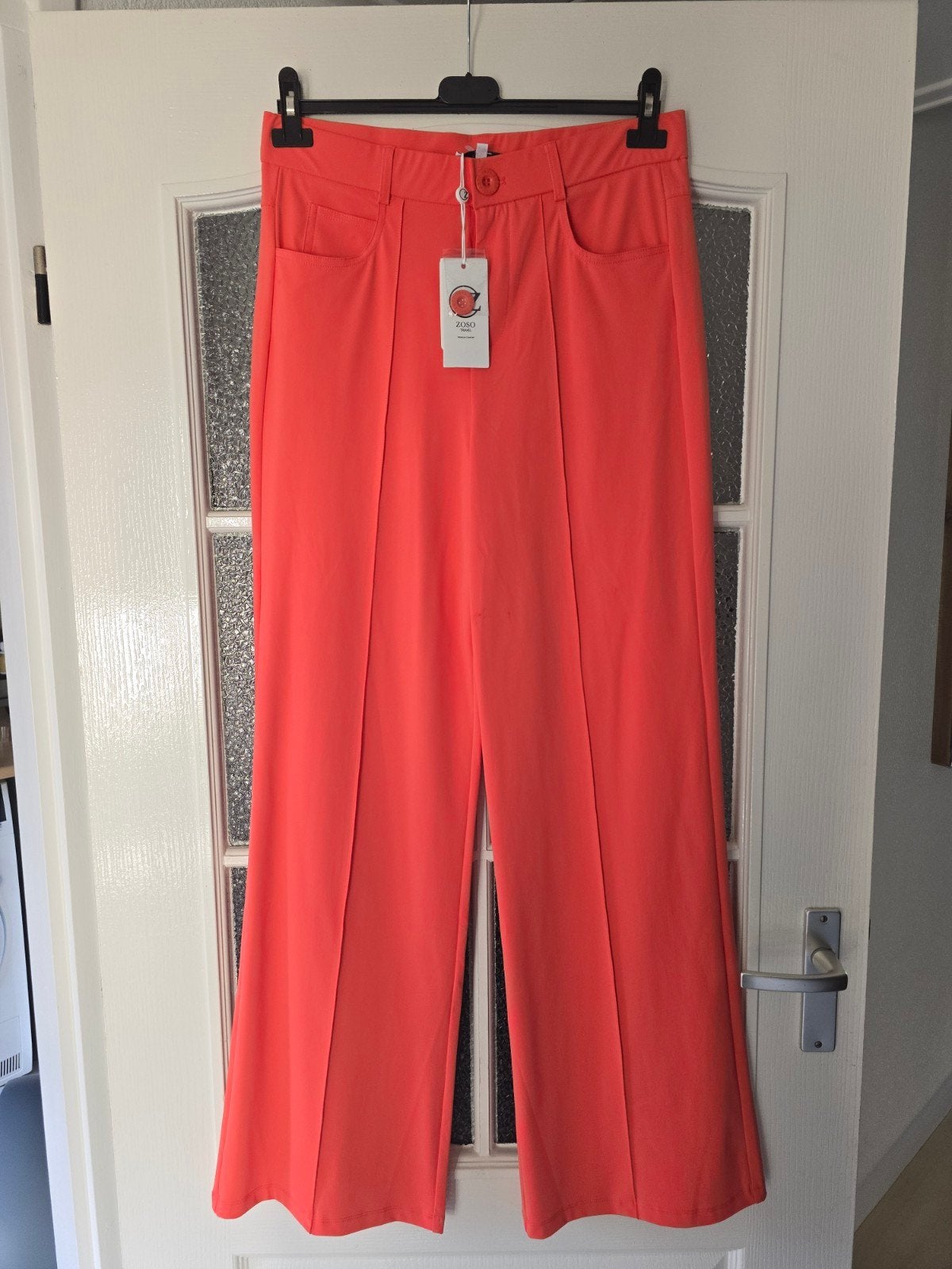 nieuw zoso beau koraal M travel wide leg, Ophalen of Verzenden, Nieuw, Oranje, Lang