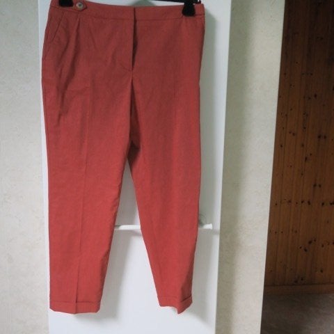 Geklede broek nieuw terracotta Natan mt 42, Overige kleuren, Maat 42/44 (L), Nieuw, Ophalen of Verzenden