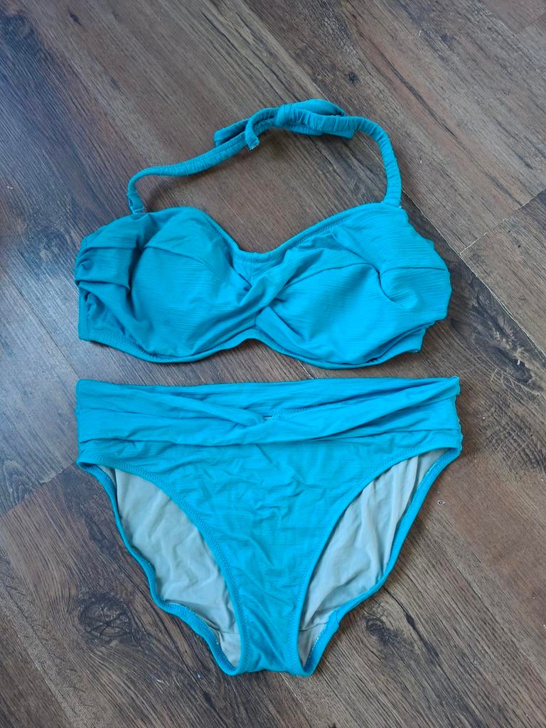 Prachtige turquoise bikini - Fantasie maat S, Blauw, Fantasie, Ophalen of Verzenden, Zo goed als nieuw