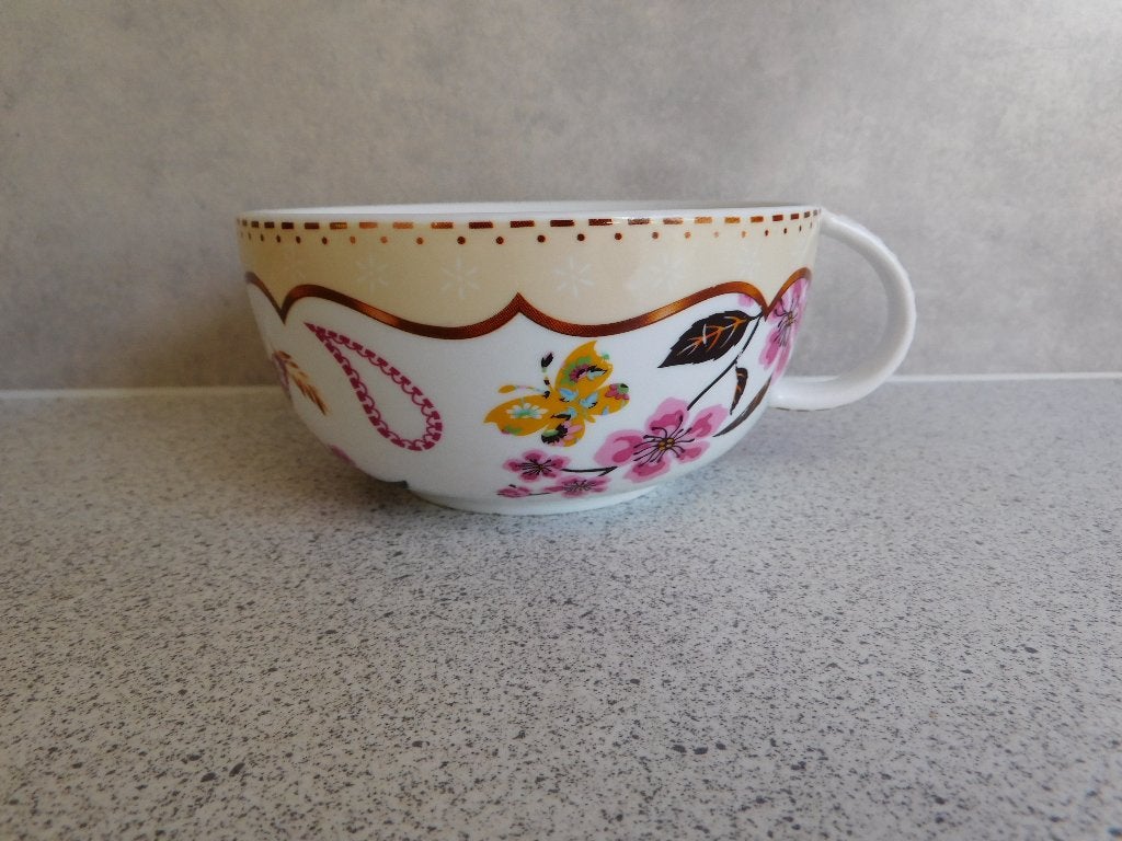 Soepkom Birdy By Xenos - 14x7 cm, Overige merken, Keramiek, Ophalen of Verzenden, Zo goed als nieuw