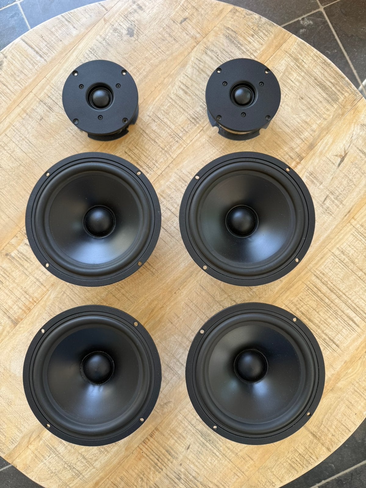 Vifa 17-WP-200 en HT-275D/2 voor zelfbouw luidsprekers, Ophalen, Zo goed als nieuw, Minder dan 60 watt, Overige merken