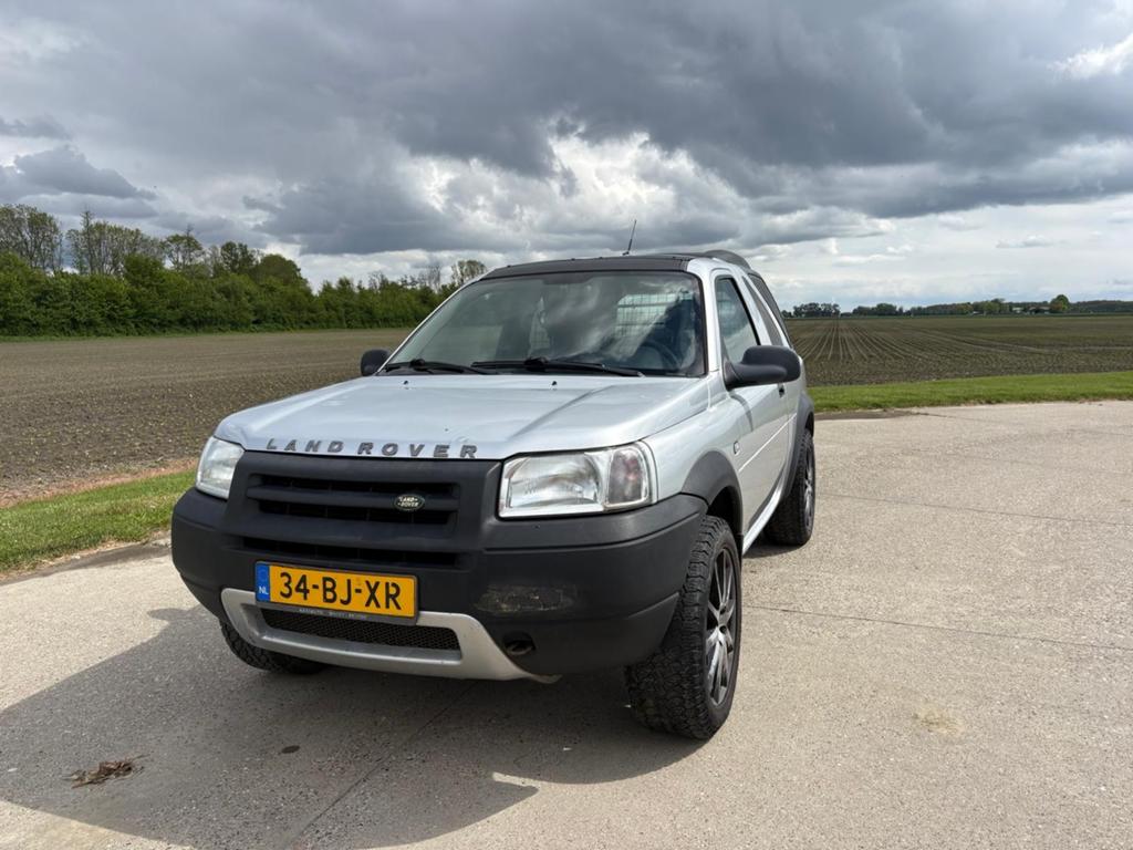 Land Rover Freelander 2.0 TD4 3DR Comm AUT 2003, Auto's, Zwart, 4 cilinders, Origineel Nederlands, Diesel