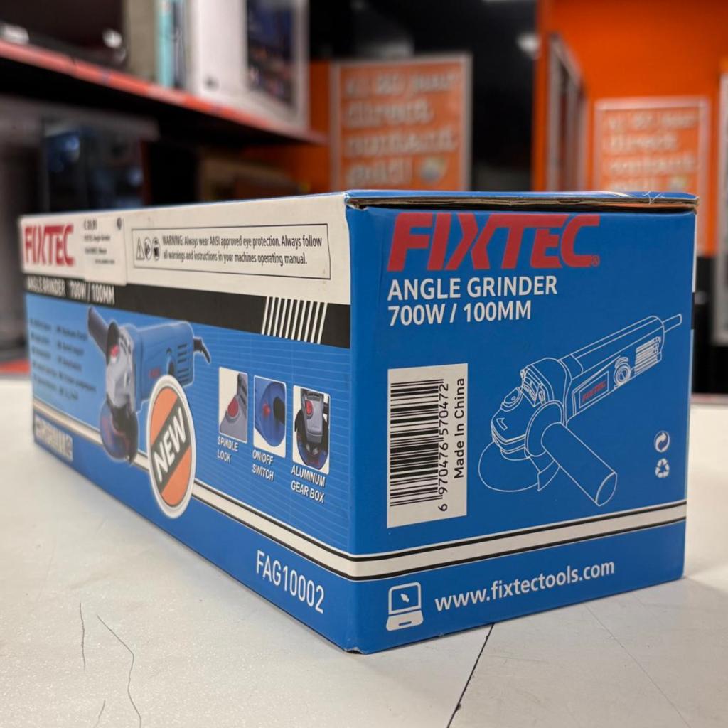 FIXTEC Angle Grinder FAG10002 | Nieuw, Fixtec, Zo goed als nieuw, Support@fixtec.com, No. 33, Chienkuo St., 
Taipei 10456
Taiwan
