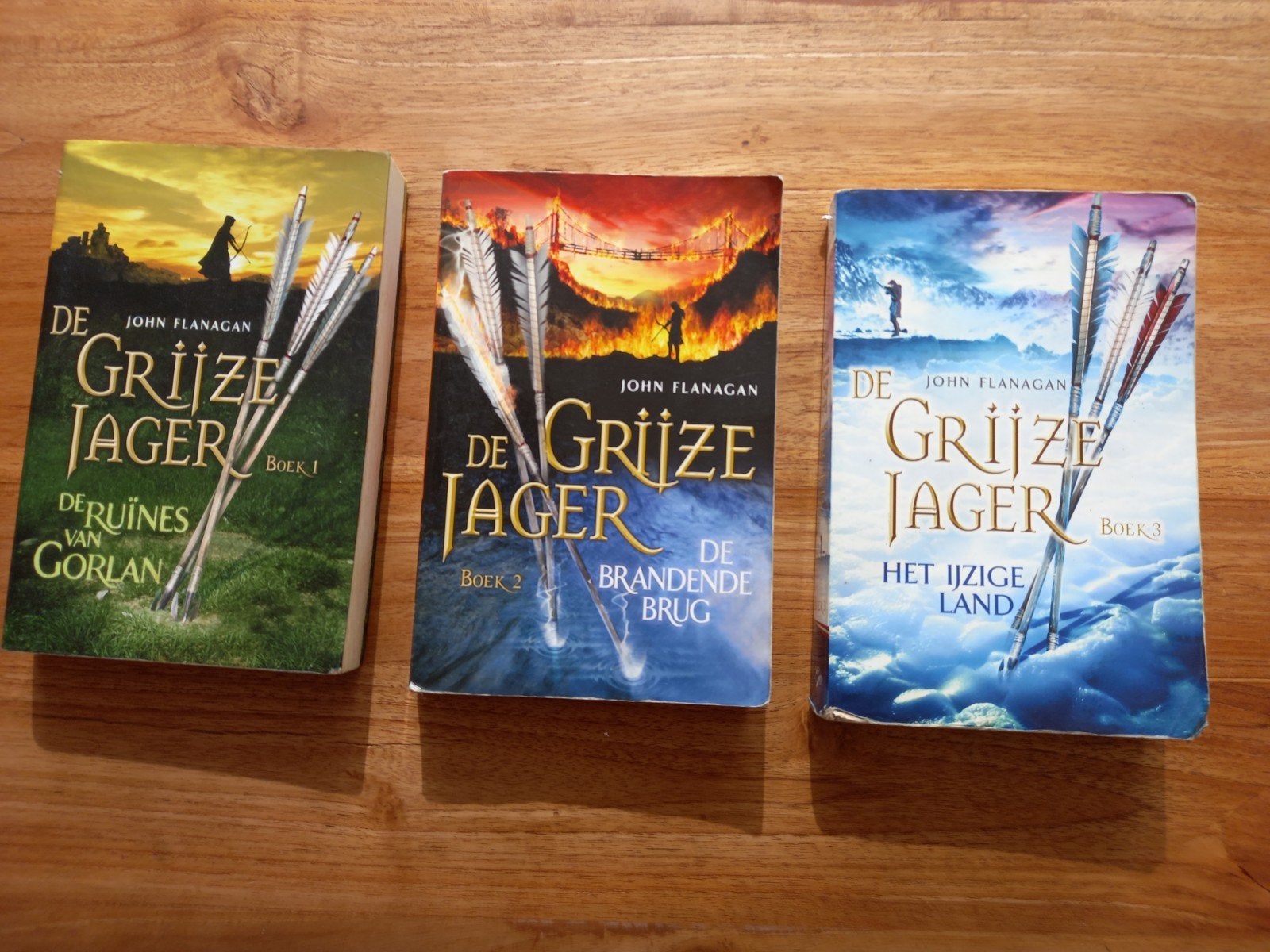 Drie boeken van De Grijze Jager, Ophalen, Gelezen