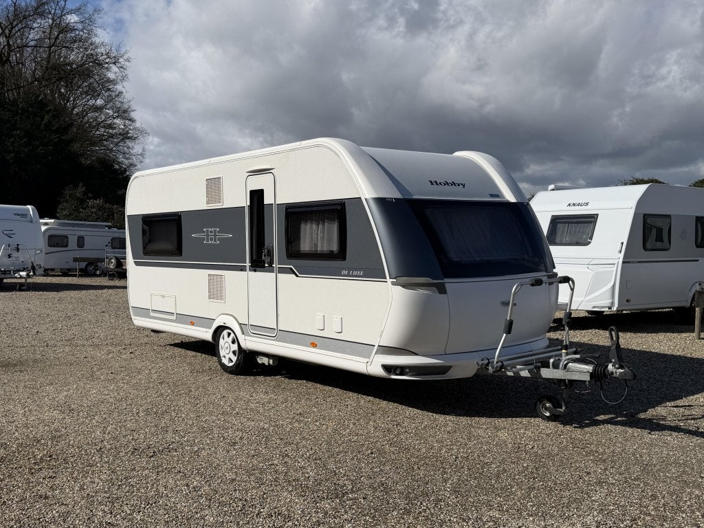 Hobby De Luxe 540 FU Mover Fietsendrager Autark Zonnepaneel, Caravans en Kamperen, Caravans, Rondzit, Hobby, Bedrijf, Overige typen