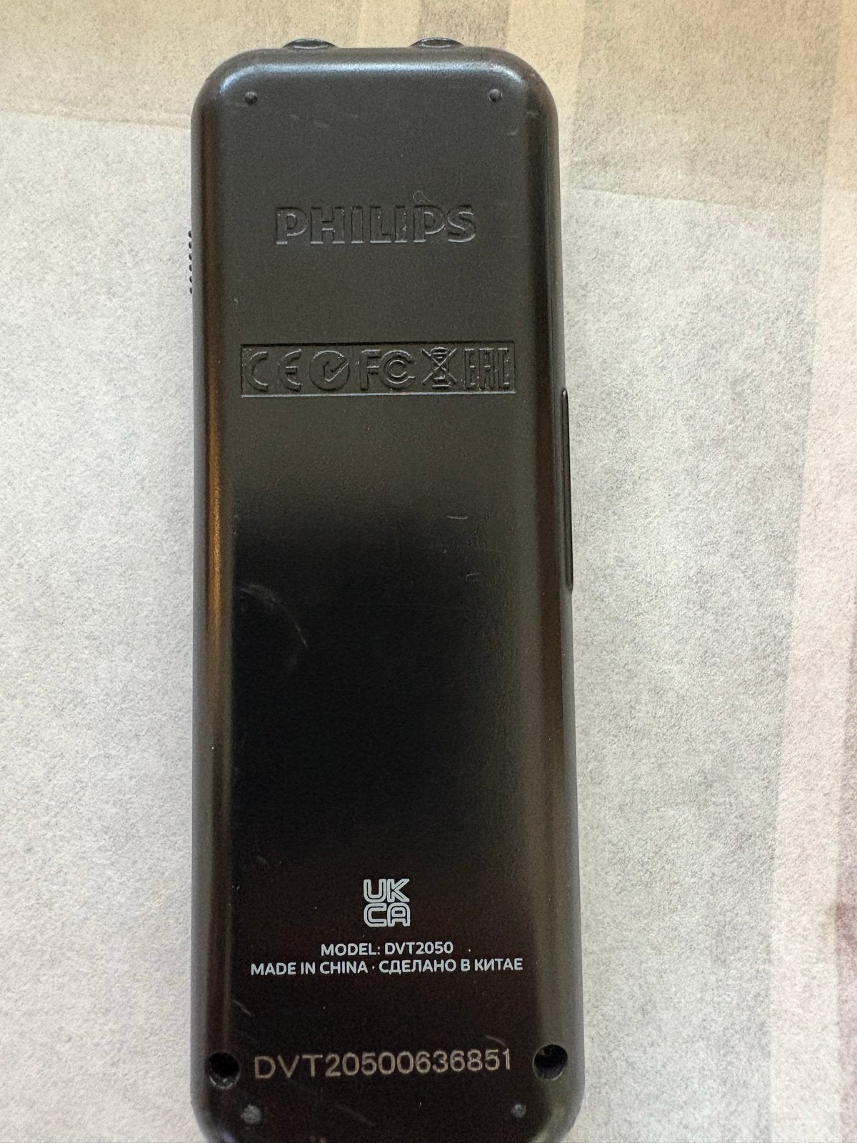 Philips VoiceTracer DVT2050 Digitale Voice Recorder, Ophalen of Verzenden, Zo goed als nieuw