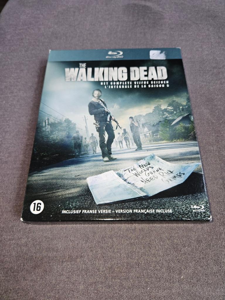 The walking dead seizoen 5 - bluray, Cd's en Dvd's, Blu-ray, Ophalen of Verzenden, Zo goed als nieuw, Horror