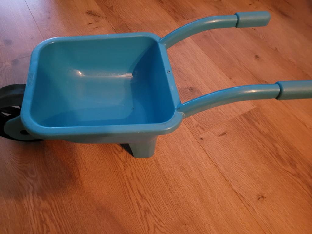 Kinder kruiwagen - Blauw speelgoed voor de tuin, Ophalen, Gebruikt