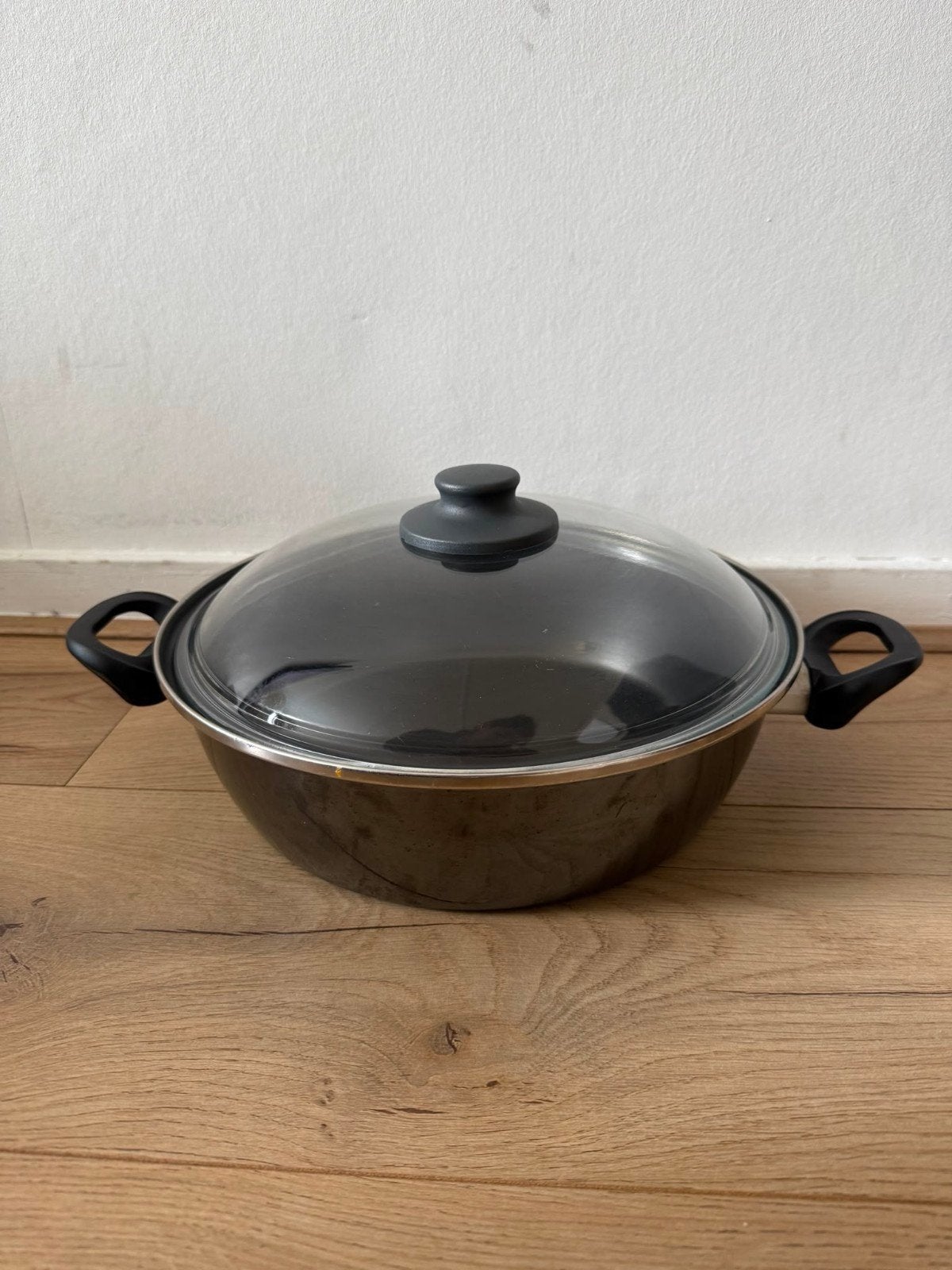 LE CHEF Braadpan met Deksel - Geschikt voor Inductie, Ophalen