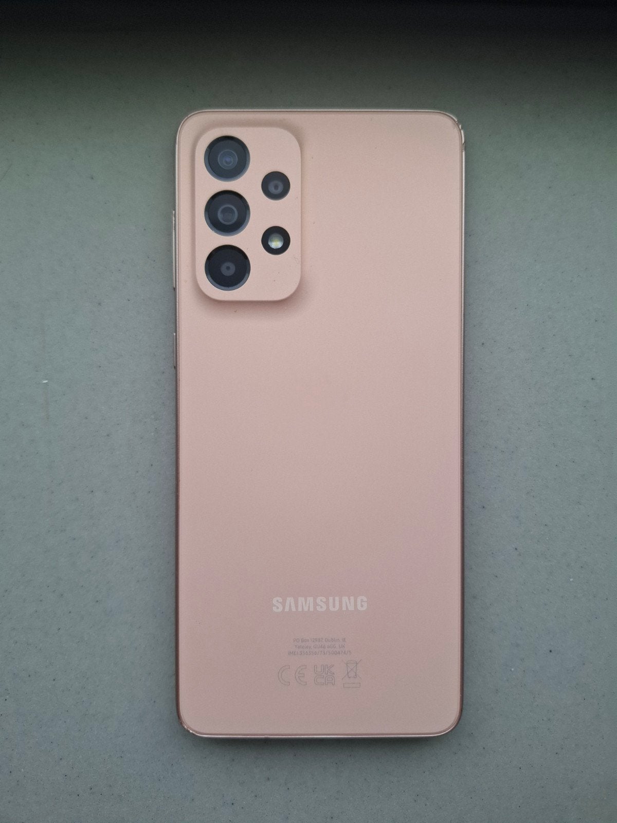 Samsung Galaxy A33 5G 128GB Kleur Awesome peach, Telecommunicatie, Ophalen, Gebruikt, Overige kleuren, Touchscreen