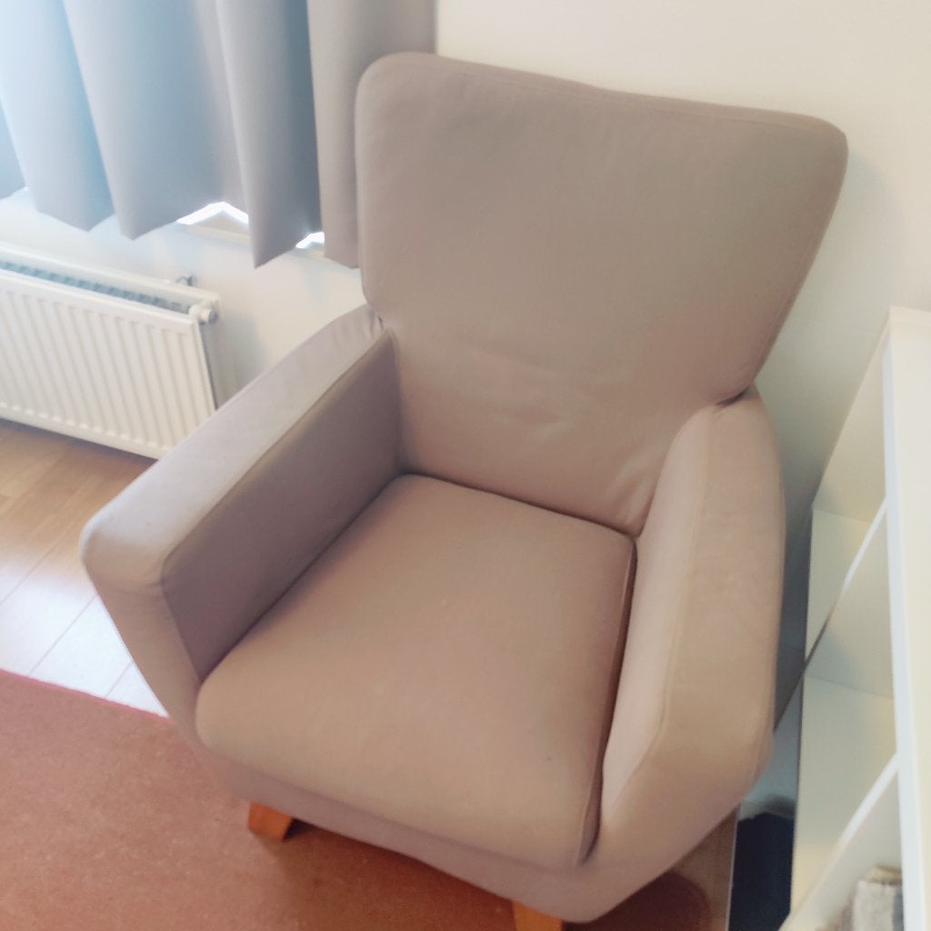 Fauteuils, Ophalen, Gebruikt, 75 tot 100 cm, Stof