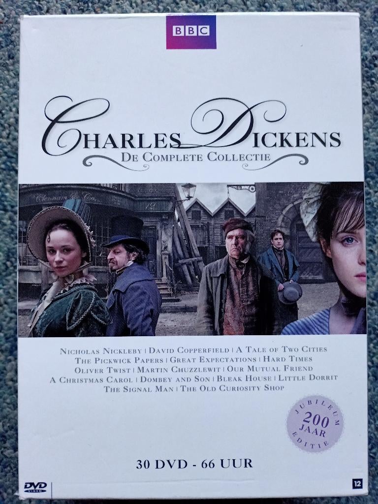Charles Dickens 30 dvd De Complète Collectie!!!, Alle leeftijden, Boxset, Drama, Ophalen of Verzenden