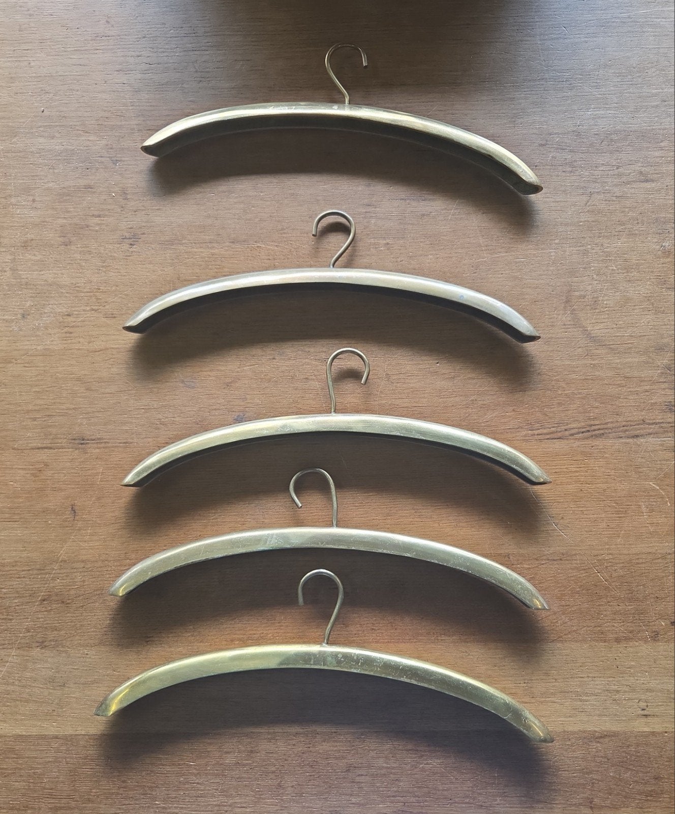 vintage messing kledinghangers, Ophalen
