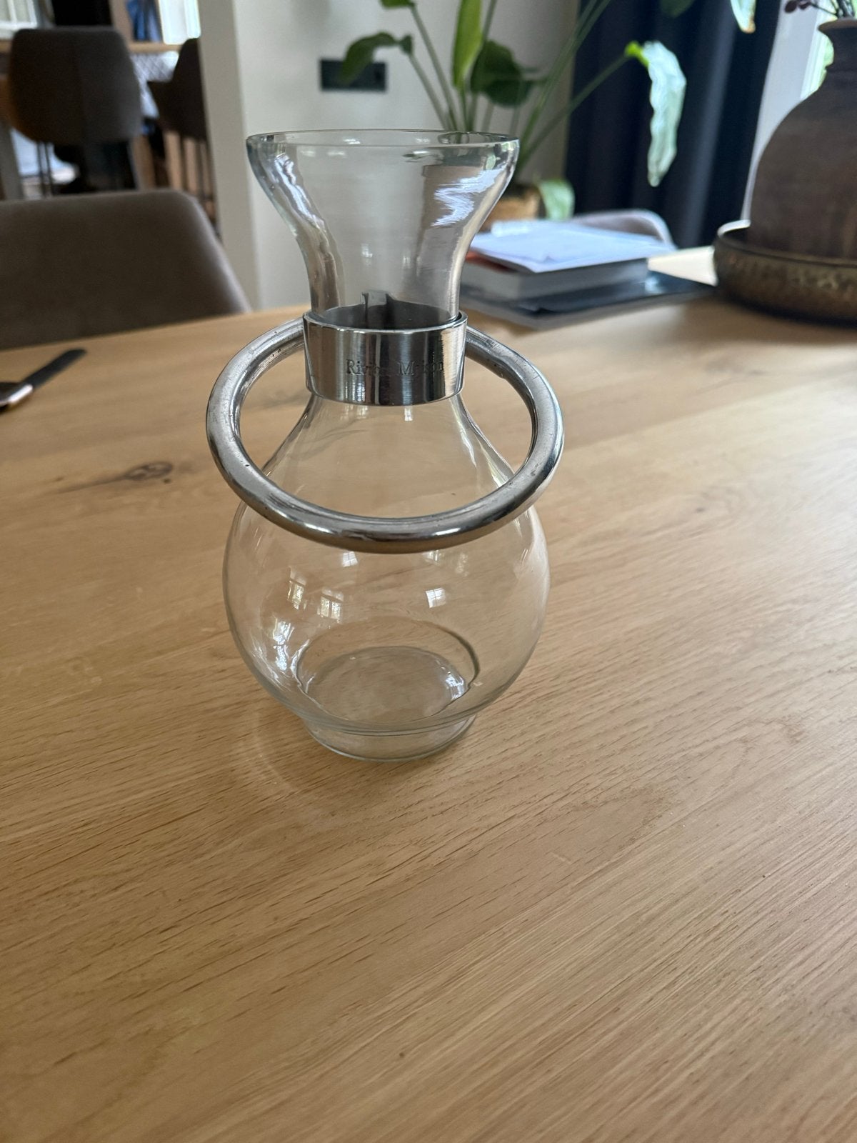 Rivièra Maison Cordoba Bloemenvaas om aan de muur te hangen, Ophalen of Verzenden, Zo goed als nieuw, Transparant, Glas