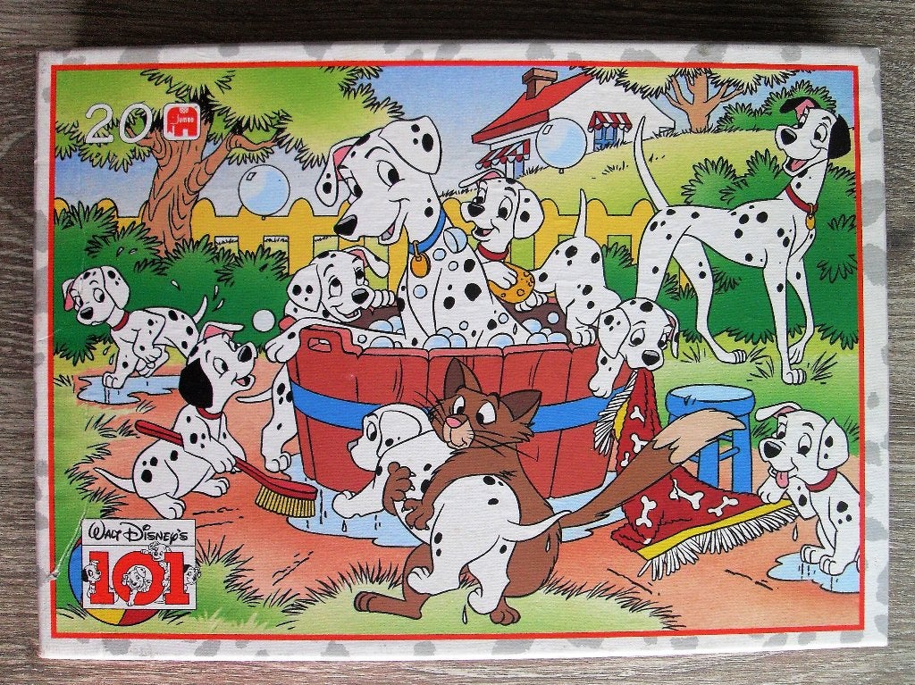 Walt Disney Puzzel 101 Dalmatiers, Verzamelen, Disney, Ophalen of Verzenden, Overige figuren, Zo goed als nieuw, Overige typen