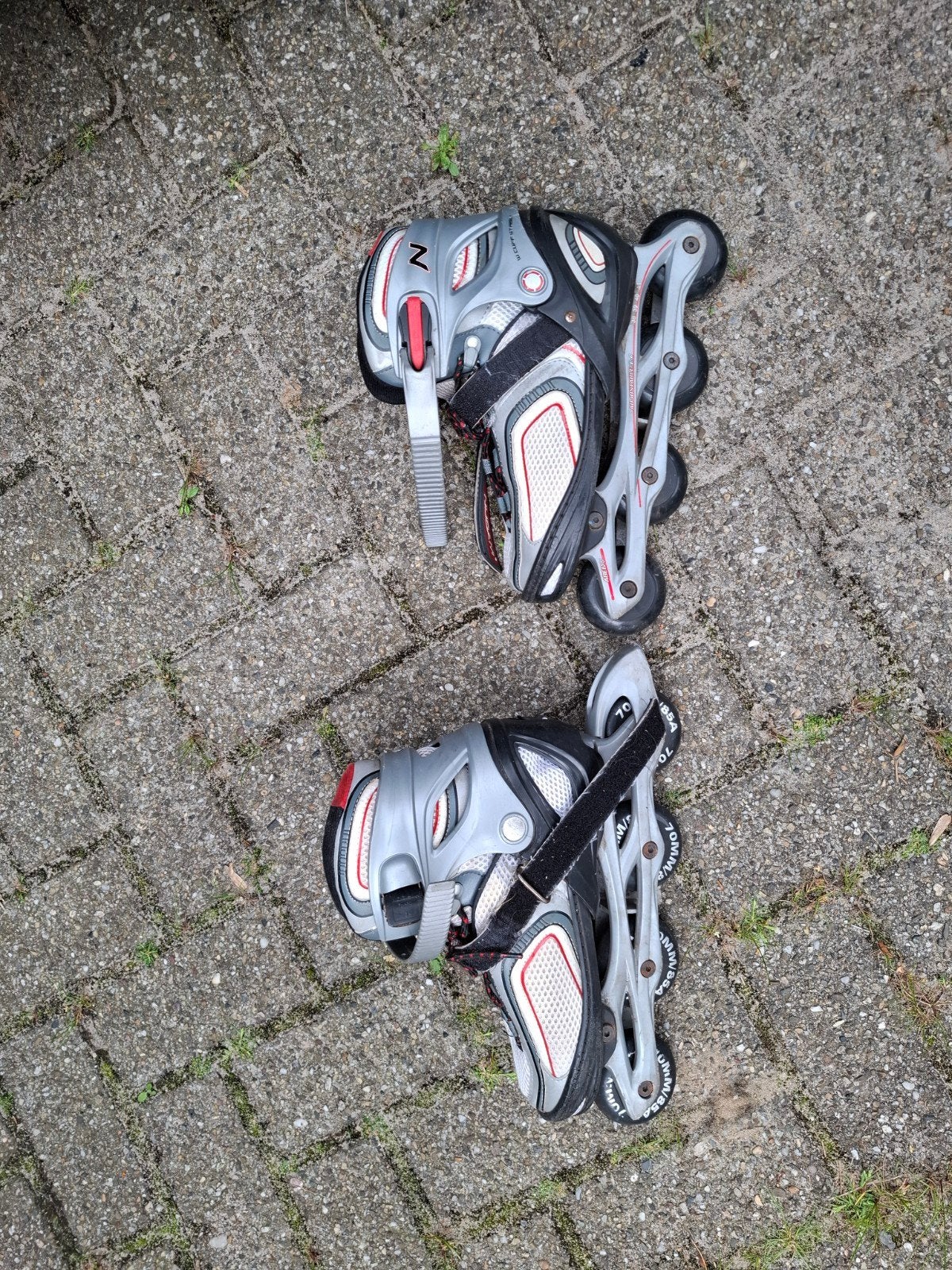 Nijdam skeelers, Overige merken, Ophalen of Verzenden, Inline skates 4 wielen, Verstelbaar