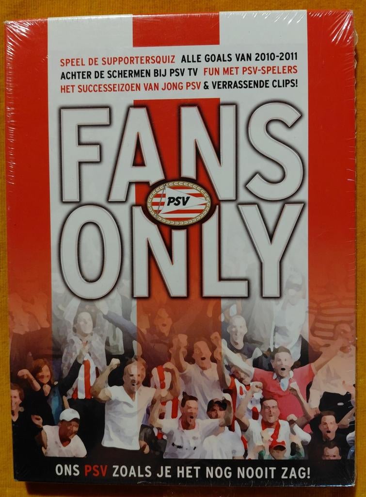 PSV Fans Only DVD - Geseald - Exclusief voor de PSV fan!, Voetbal, Alle leeftijden, Overige typen, Ophalen of Verzenden