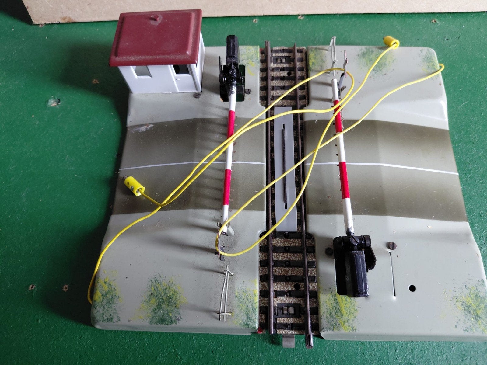 Märklin  overweg 7192  LEZEN!, Overige merken, Wisselstroom, Gebruikt, Rails