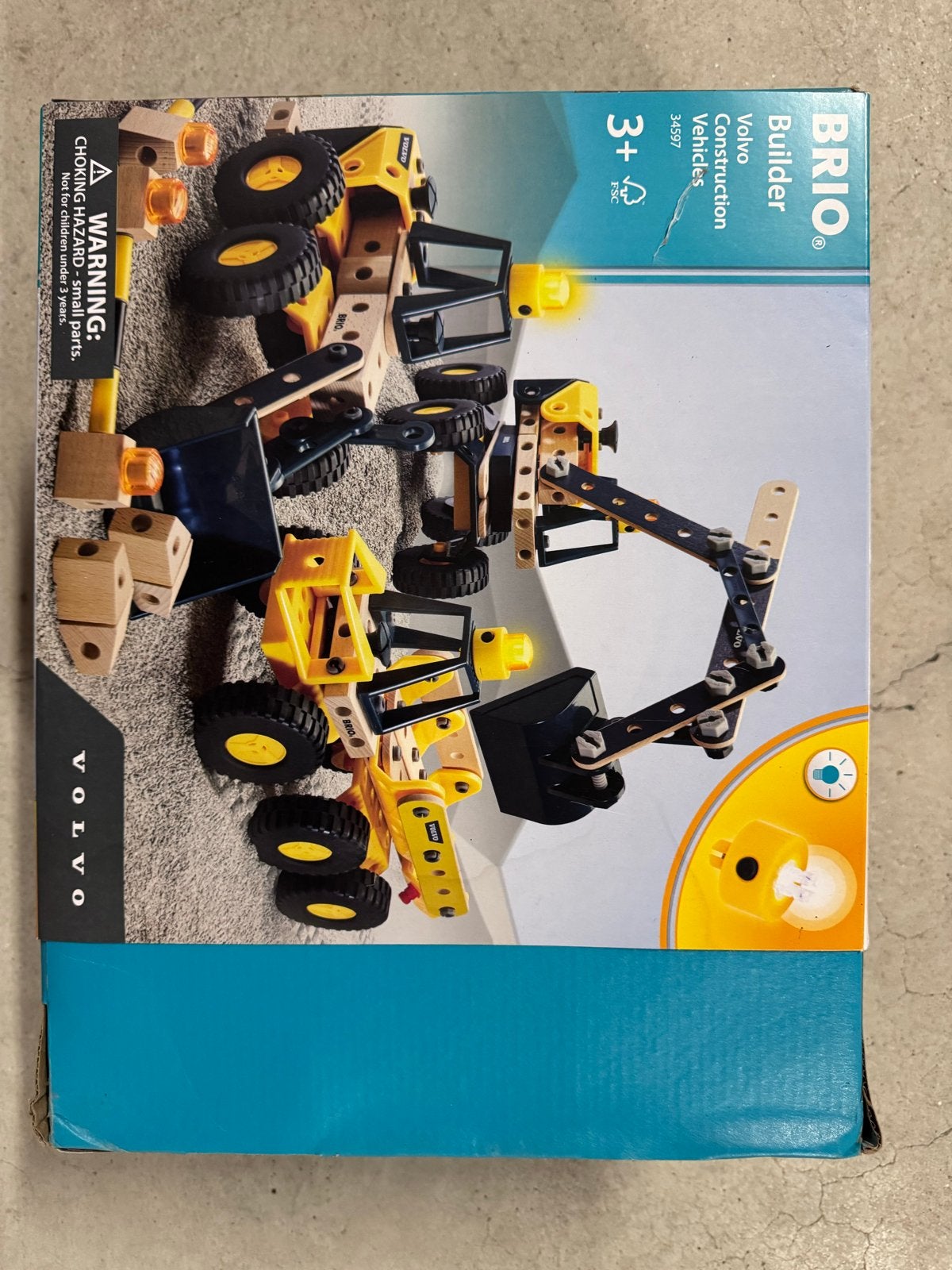 Brio Builder Volvo Bouwvoertuigen - Nieuw in doos, Ophalen, Nieuw, Overige merken