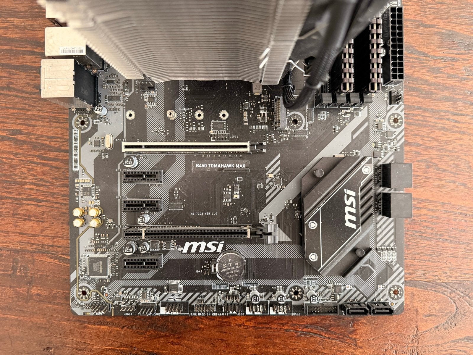 MSI B450 Tomahawk Max Moederbord met Ryzen 5 3600 & 16GB RAM, Ophalen, Zo goed als nieuw, AMD, DDR4