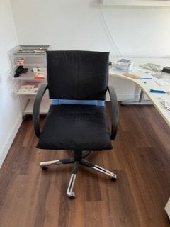 Vitra bureaustoelen, Ophalen, Gebruikt, Zwart, Bureaustoel