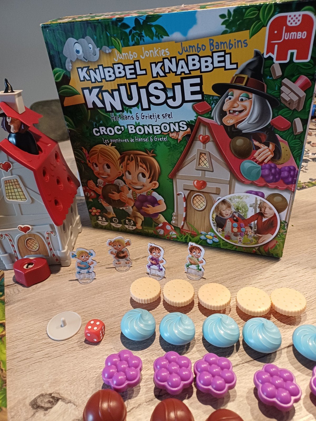 Knibbel knabbel knuisje spel, Ophalen of Verzenden