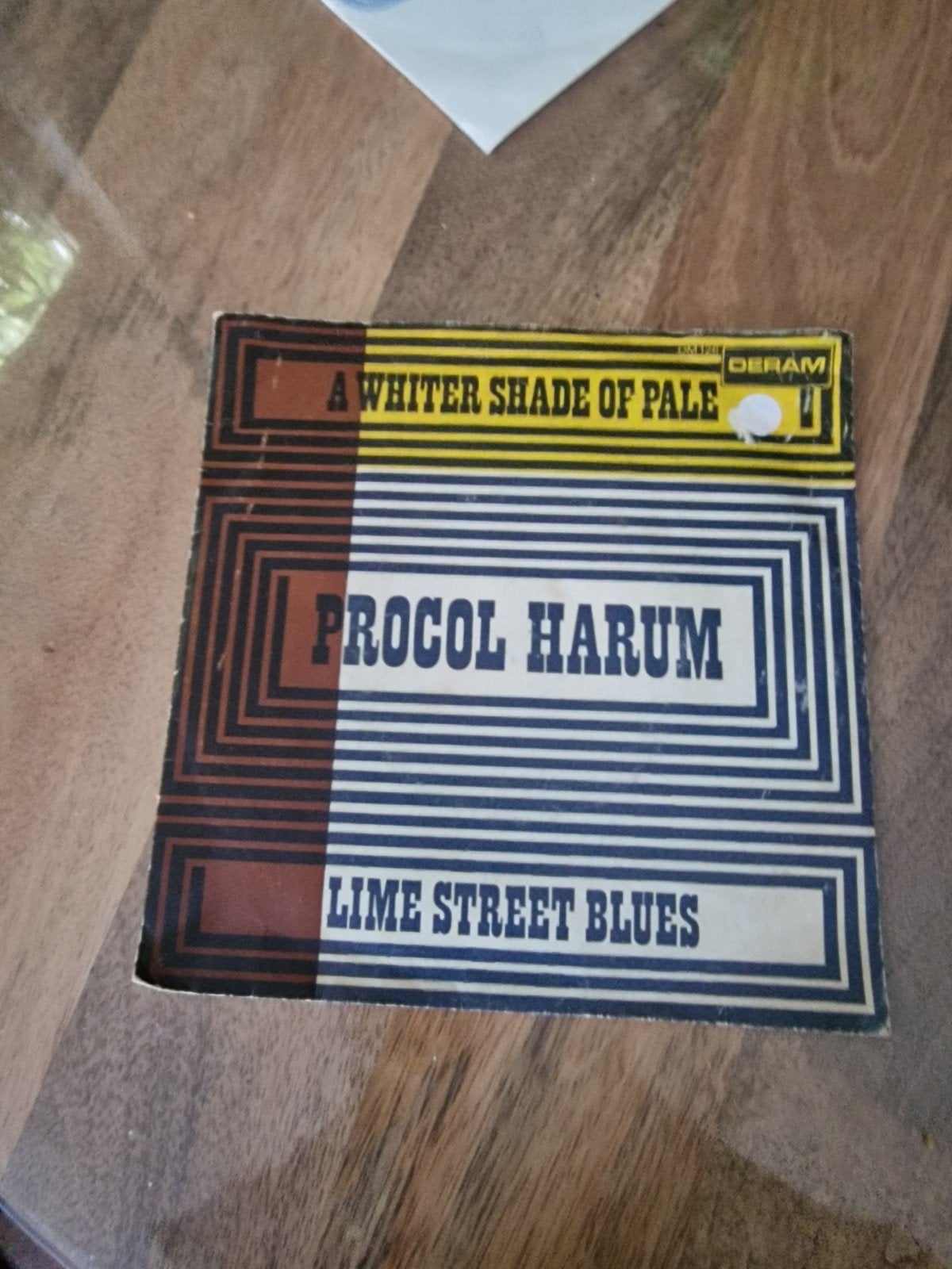 Procol Harum - A Whiter Shade of Pale / Lime Street Blues, Gebruikt, Originele persing, 7 inch, Ophalen of Verzenden