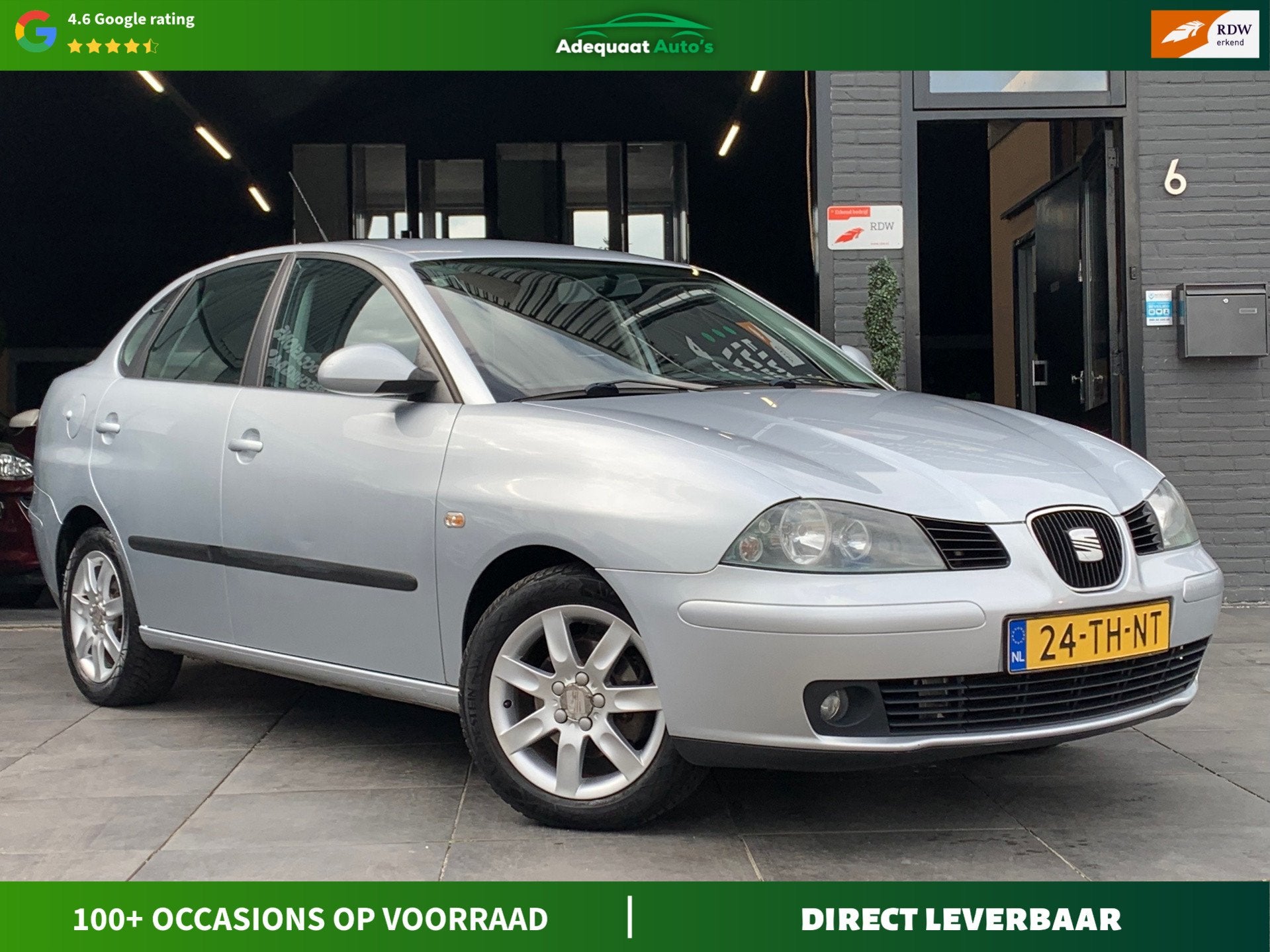 Seat Cordoba 1.4-16V Sensation|Cruise|Climate|Trekhaak|NAP, Auto's, Voorwielaandrijving, Gebruikt, Huisgarantie, Met garantie (alle)