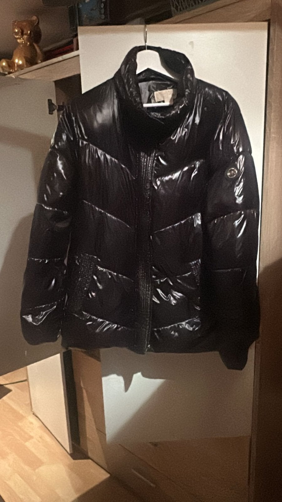 Michael Kors Jas, Ophalen of Verzenden, Gedragen, Maat 42/44 (L), Zwart