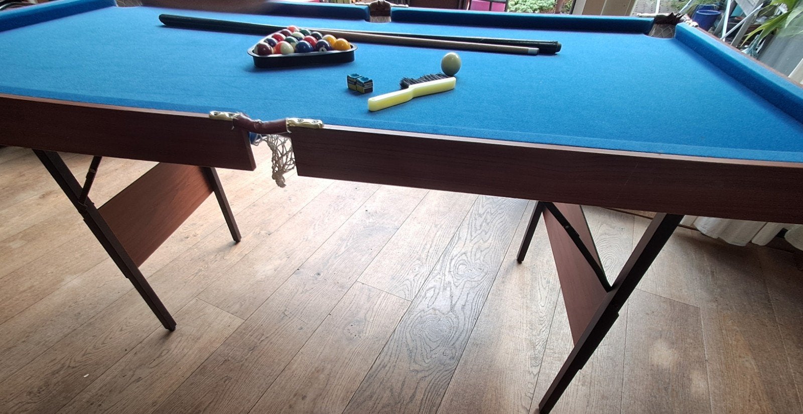 Mini pool biljart, Sport en Fitness, Ophalen, Gebruikt, Pooltafel