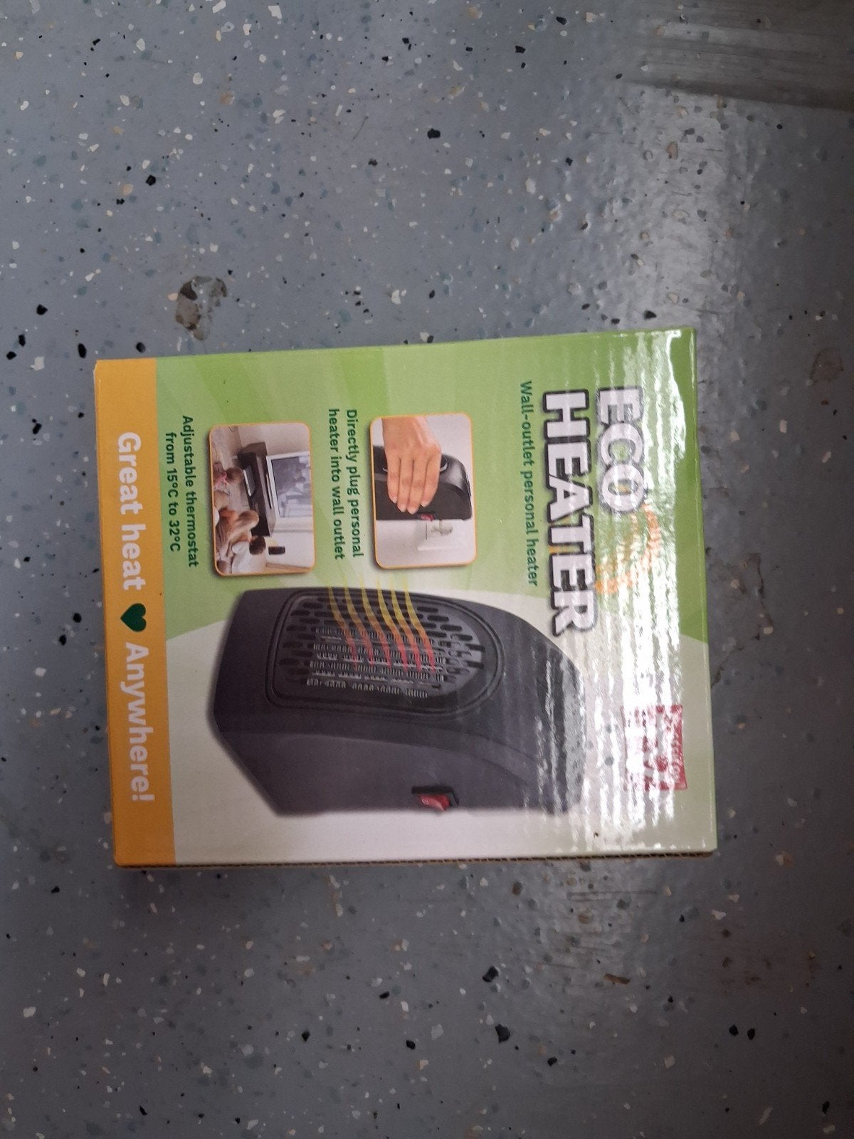 eco heater verwarmer, Ophalen