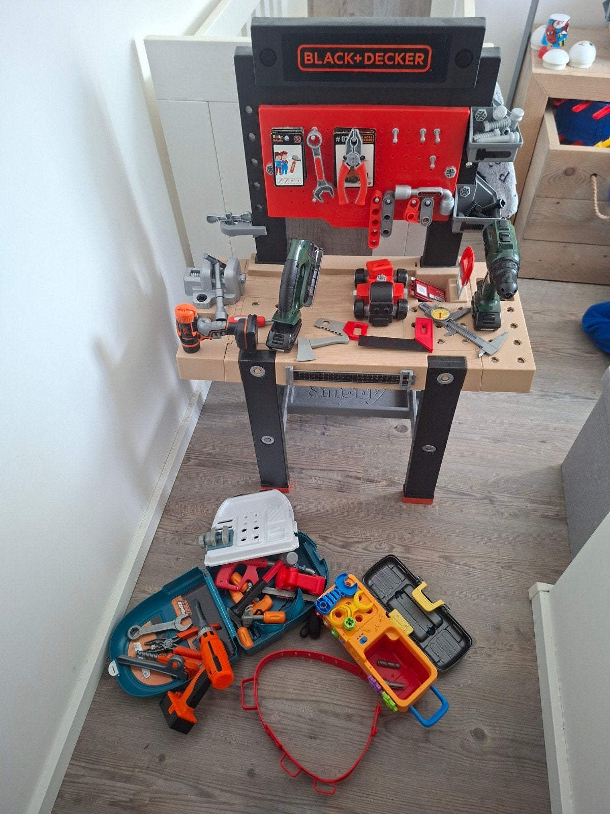 smoby/Black en decker/vtech werkbank en gereedschap, Ophalen, Jongen of Meisje