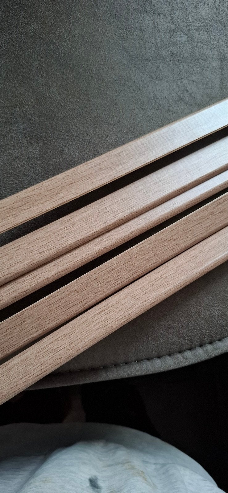 plakplinten, kleur welsh oak brown, Ophalen, Overige materialen, Nieuw, 200 tot 250 cm